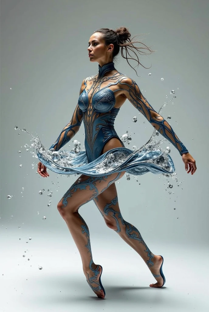 8K,RAW Photos,Highest quality,masterpiece,reality,reality的,woman,Android,cyborg,cyber punk,Machine-made body,20-year-old,Glamour,whole body,Long legs,The bones of electronics,Clear skin,Glass skin,(Visible electronic systems inside the body),A tube with glowing internal organs,Connection line,whole bodyに光るチューブ,Glowing wires are connected,Machine-made body,Glass Machine Dress,Wet body,Grey long hair,Wet Hair,Messy Hair,Shimmering hair,double eyelid,Glowing LED lamp,Advanced AI, (Seamless integration of organic and mechanical elements),息を呑むほど美しいwoman型ヒューマノイドcyborgAndroid,Neon Background,white,transparent,Big Bubbles,Glowing Cybernetic Implants,future,Glamour,Large Breasts,live-action,(((underwater))),(((In the water))),glowing body,((wariza)),((full body)),(Android製造工場背景),