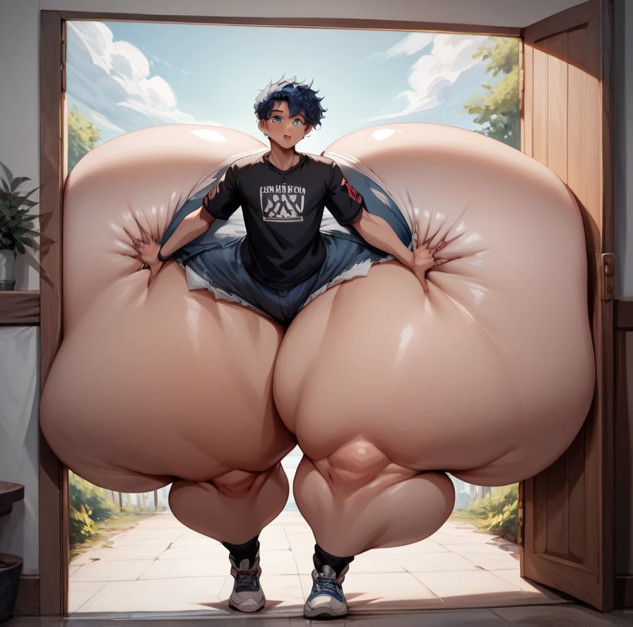 Highest quality、High resolution、Very detailed、Bright lighting、Very detailed、One girl、Full body photo、Black Hair、(((Short Hair)))、smile、Unreal、(((Big Tits)))、(((Bikini)))、(((muscular)))、(((Hyper huge Muscle:1.2)))、(((Incredibly large muscles:1.2)))、(((Extremely large muscles:1.2)))、huge、(((Huge body)))、((Long legs))、(((very thick paws)))、(((Expanding Body)))、(((Huge body)))、(((An immeasurably large body:1.2)))、(((Very small face)))、(((Unusually developed super huge breasts:1.2)))、(((Super Heavy Muscle:1.2)))、(((Hyper Heavyweight Muscle:1.2)))、(((Super huge body:1.2)))