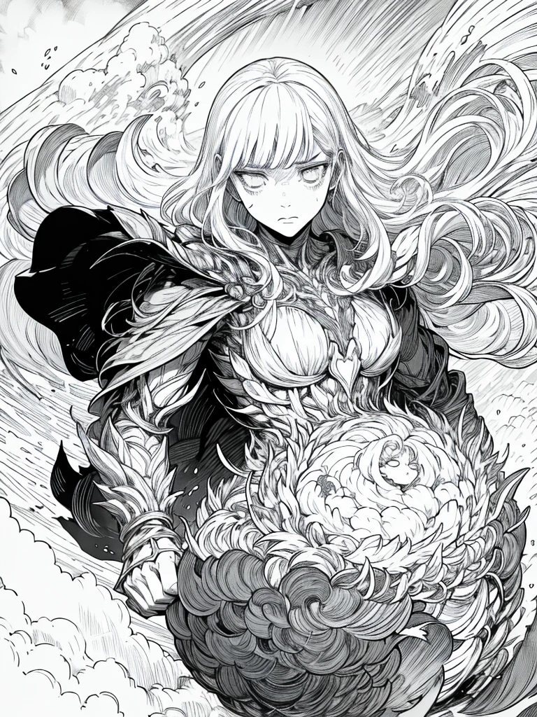 (masterpiece, best quality), intricate details, 8k, artstation, wallpaper, official art, splash art, sharp focus,
1girl, <lora:onepiece_sadi-chan-10:0.8> sadi-chan, hair over eyes, horns, revealing clothes, underboob, cape, jewelry, earrings,
<lora:blackboard:0.8> chalkboard, monochrome, traditional media,,