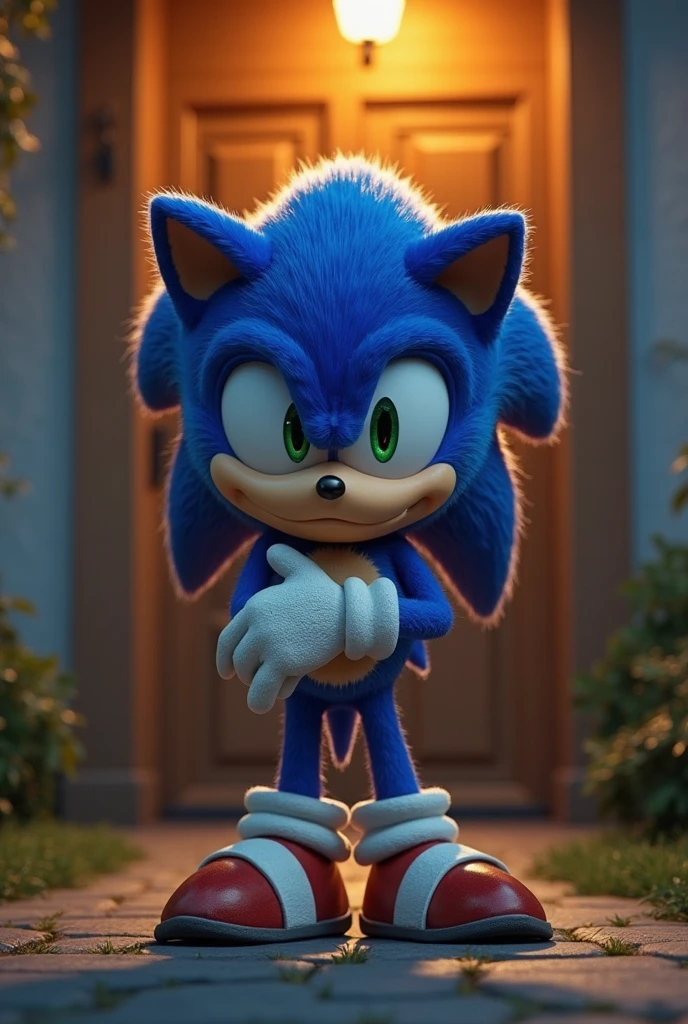 reproduce as similar as possible to the character Sonic