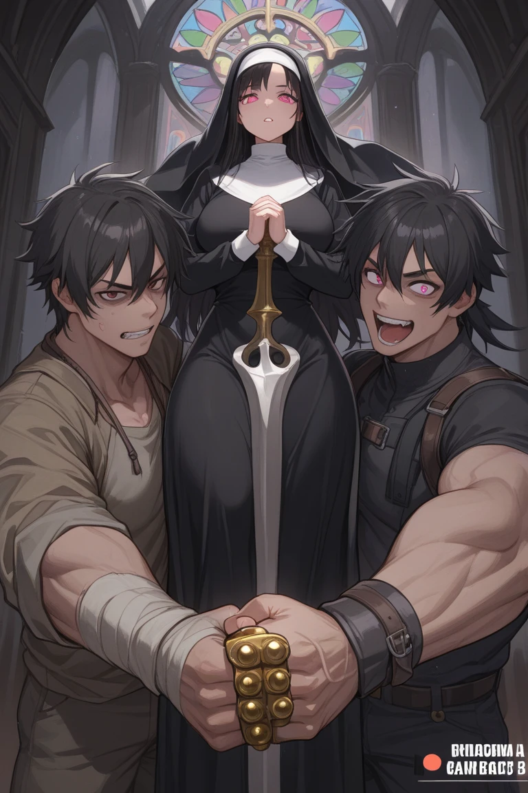 (Browsing Caution:1.6)、(masterpiece, Highest quality), Intricate details,(buzzer、Near future)、(Black Hair)、(armor、Broken Armor、Gloves、hair ornaments、Sword Holding)、(The men around me are wearing sunglasses.、The men around me are wearing masks.)
One Woman、(Clothes get torn)、(20-year-old female)、(cry、shout、run away、Clear liquid comes out of the crotch、Blood flows from the groin)
Bearded Man, surrounded by Three Men, Scared, Think carefully, dark,Blood,(Three Men)、A man grabs her waist、Bearded Manが胸をつかむ、Young man hugging、Bearded Manが腕をつかむ、Grab the leg、Man and woman Have sex、M-shaped feet、(cry、His penis goes between my legs)、Fight、Tying your hands、Tie your chest with rope、Prisoner、Imprisonment、(Excessive 、Cum on body:1.2、cum in Pussy)、(Old man licking)、(hug、Touching the chest)、((Browsing Caution),(2 men、1 female,Have sex),(Top girl,Straddle),( Sealing)、(Put your hands inside your skirt、Has a peniuscular, A fat man forcefully hugs a woman、The woman is dressed as a heroine.)、(Put your arms behind your back, bound,)、(bound、ロープでTying your hands)、(pig man)、(Beautiful nipples)、(Goblins、Oak)、(valkyrie)、(cry:1.2)