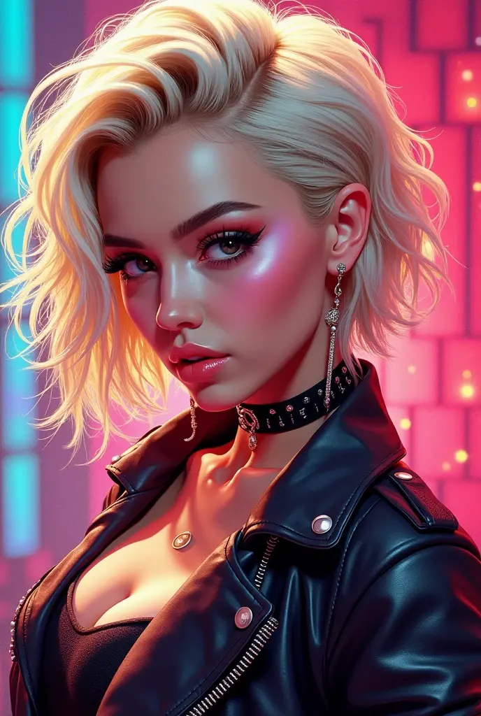 by LOUI JOVER, NeonPunk style, cyberpunk, vaporwave, neon, vibes, vibrant, stunningly beautiful, crisp, detailed, sleek, ultramodern, magenta highlights, dark purple shadows, high contrast, cinematic, ultra detailed, intricate, professional, of a busty young woman by Carlo Galli Bibiena and Benjamin Marra and Affandi, stunningly beauty, blonde, bold lines, hyper detailed, dark limited palette, dramatic lighting, (intricate details, masterpiece, best quality:1.4),
<lora:add-detail-xl:1> <lora:LOUIJOVER