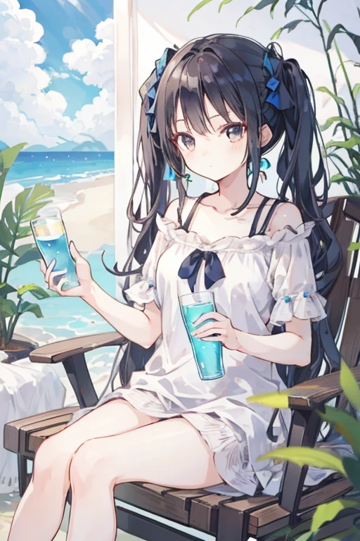(art by yaguru magiku, (001glitch-core, dreamcore), 8sconception, alberto-mielgo, anime-background-style-v2, Super Quality, Vaporwave,Synth Wave,weirdcore, dreamy, full body
((A girl sitting by a pool with a cup of coffee and wearing a suit with her hair back))
Visual effects:movie lights, ,((masterpiece)),best quality,high resolution illustrations,particle effect,((very detailed CG)),((masterpiece))absurd,intricate details,((8k_wallpaper)),
[[red, blue, green, yellow, black, white, pink, purple, cowboy shot, ((((colorful)))), ink and wash painting, [white hair], delicate and beautiful girl, ((illustration)), ((floating hair)), ((chromatic aberration))]],