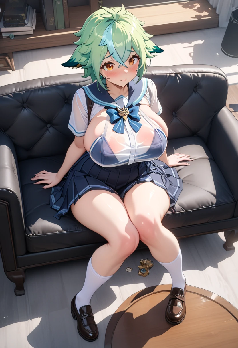 sucrosedef,extremely detailed eyes and face, Realistic, extremely detailed CG unified 8k wallpaper, ighly detailed, High-definition raw color photos, professional photograpy, Realistic portrait, Cinematic Light, Beautiful detailed,(wide open breasts:1.5), perfect body, big beautiful bust, (lying on the bed sleeping position), ((open legs)), ((no underwear:1.6)), indoor, bedroom, Best Quality:1.4), High quality, (((Bokeh))), depth of fields,