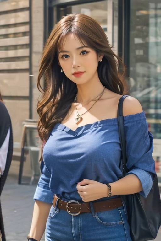 （（Highest quality））、Beauty、Big Breasts、Fully open shirt、
