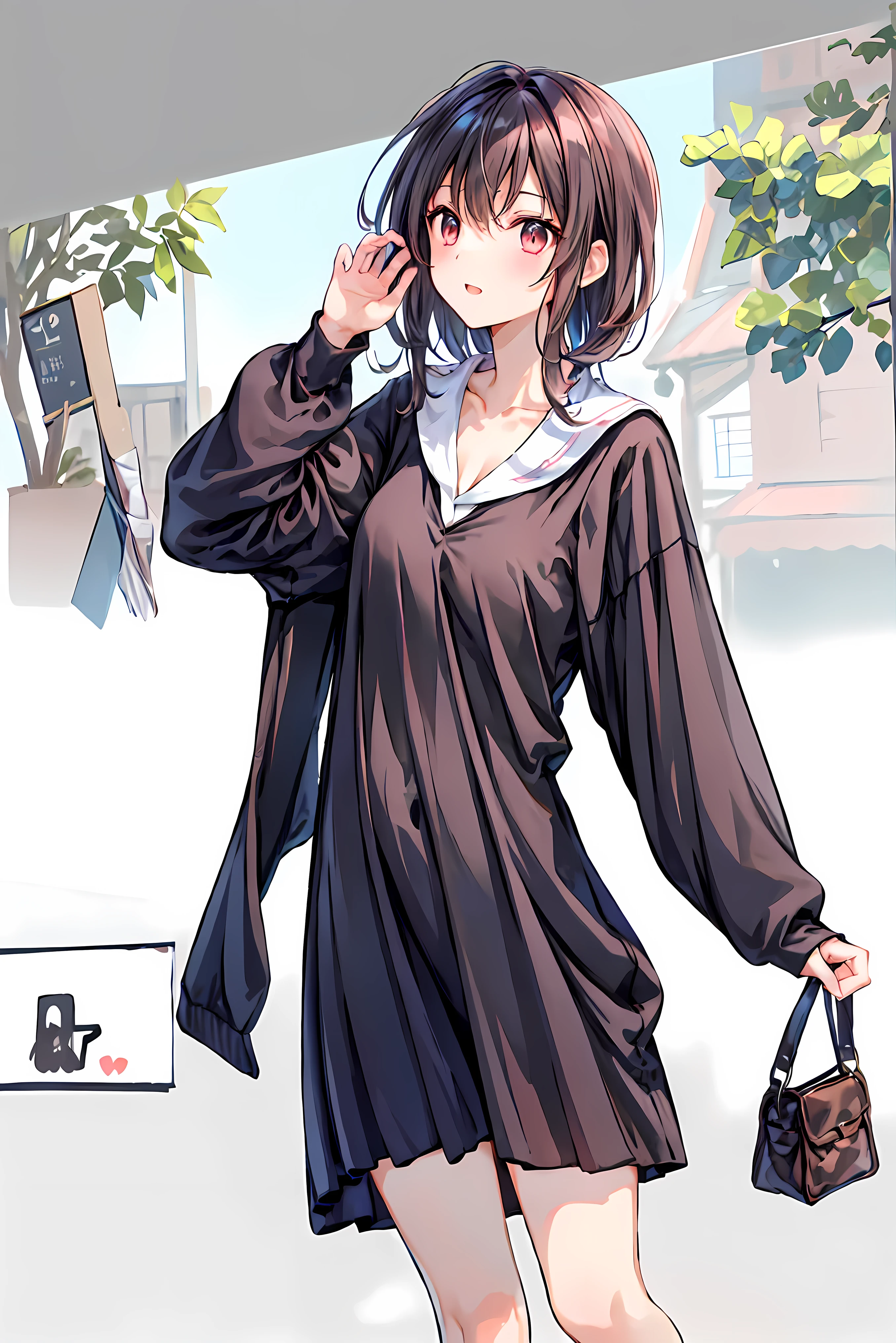 masterpiece, 最 High Quality , High Quality , ( future:1.1), cinematic lighting , ( beautifully detailed background), Beautiful Hair Details , dramatic lighting, ( Speaking Heart ), happy, mouth from below, closes his eyes,
1 girl on break day, ( Malicious Laugh:1.2), from below, blurry background, Enables Depth of Field , Dynamic pose with arms extended back, Open your hands wide,
cloud, colorful, star空の,star, Hair, Shortcuts, disheveled hair, short braided hair, Neat , slender and beautiful woman with C cup breasts, correct posture,small breasts, beautiful leg,魅惑的なグレーブルーの目はstarのように輝いている, droopy eyes , bright color, beautiful eyes on my stomach,A delicate smile,Textured Skin, 最High Quality , gentle beautiful woman , anime style、