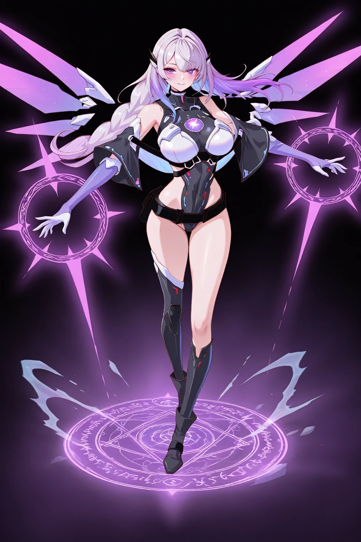 ((masterpiece)), full body, blank background, vectorized design, best quality, great design, full robot, toon, (Witchy Matriarch Mecha) With a tall, pointed hat and a cauldron-like chest, this mecha resembles a wise witch. It holds a staff with mystical symbols and emanates a calming aura. motherly figure, creative, amazing, beautiful, pretty, gorgeous,