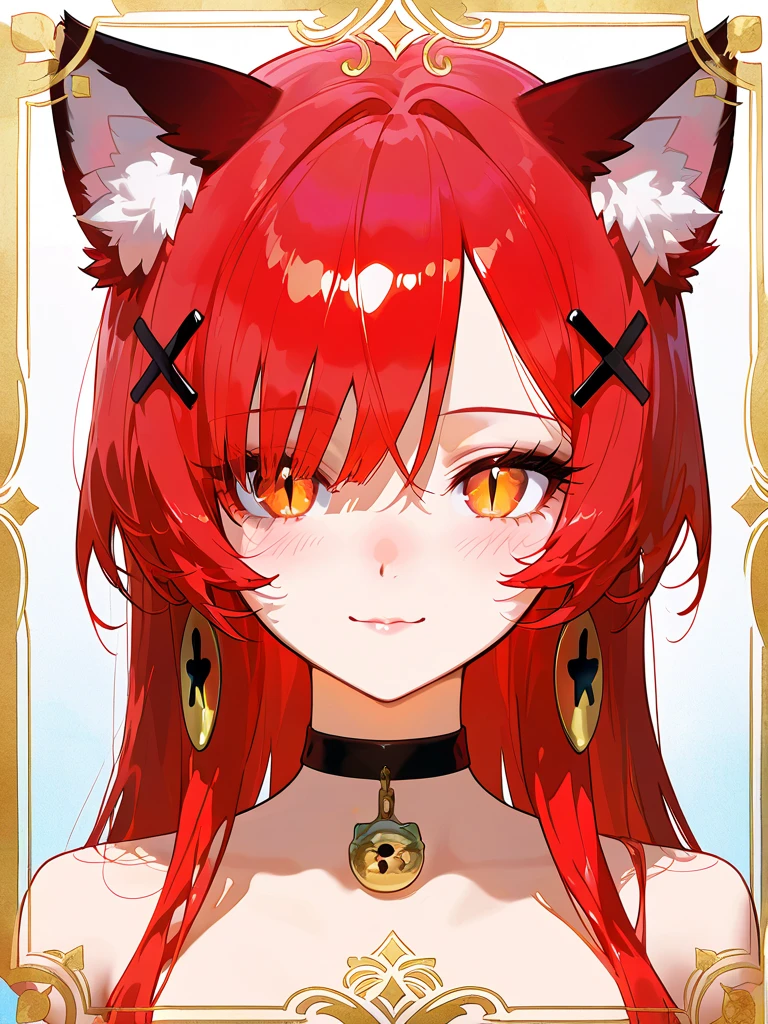 anime girl with a cat ears and a red stAlsog tied to her chest, Women's furry mini cute style, cute anime Cat girl, , anime Cat girl, Also, On pixivトップ評価, Pixiv 3DCG, Fascinating anime, On pixiv, nekomimi, Cat girl, POV Furry Art, Zerochan Art