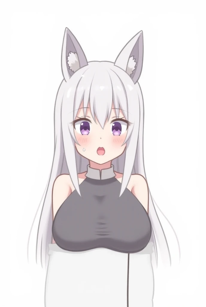 extremely big breasts、sex with a man、A man cums in my mouth
