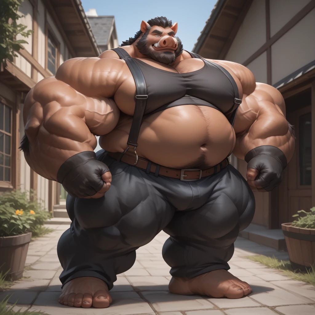 Epic Citizen Zootopia style, My Heroe Academia Character, Dungeons and Dragons style, A poor villager, obese Medieval Fantasy, Real life, Anime serie, Anime character, Obese muscle Obese Sumo wrestler Werebeast , full body pic (obese, strong legs and arms) Sumo wrestler Werebeast Kidbese muscle fat kid (by, wide, broad shoulders), Citizen obese Werebeast kid, solmale, highly detailed, ((detailed face, (detailed eyes:1), detailed)), looking at viewer,portrait, close-up,(digital flat colors:1.1), shaded,good anatomy,(masterpiece:1.3),(best quality:1.4), 4k, hi res,nj5furry, moritaka