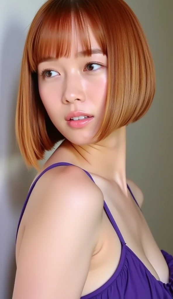 cut
(Small Tits), (18-year-old), (very small head), dawn, sunlight, (Perfect body:1.1), (short hair, Wavy Hair, Pink Hair), (8K), (Very delicate and beautiful), (Highest quality:1.0), (Realistic), Realistic Shadows, (High resolution:1.0), Detailed skin, Very detailed, the body is slim, (Beautiful Hair, Real Hair, Thin Hair), blush, Realistic, Realistic Face, Realistic eyes, Small eyes, smile, (((colorful))), (eyeliner), (mascara), (eye shadow), whole body、Open leg pose、Nipples、naked、Thick pubic hair