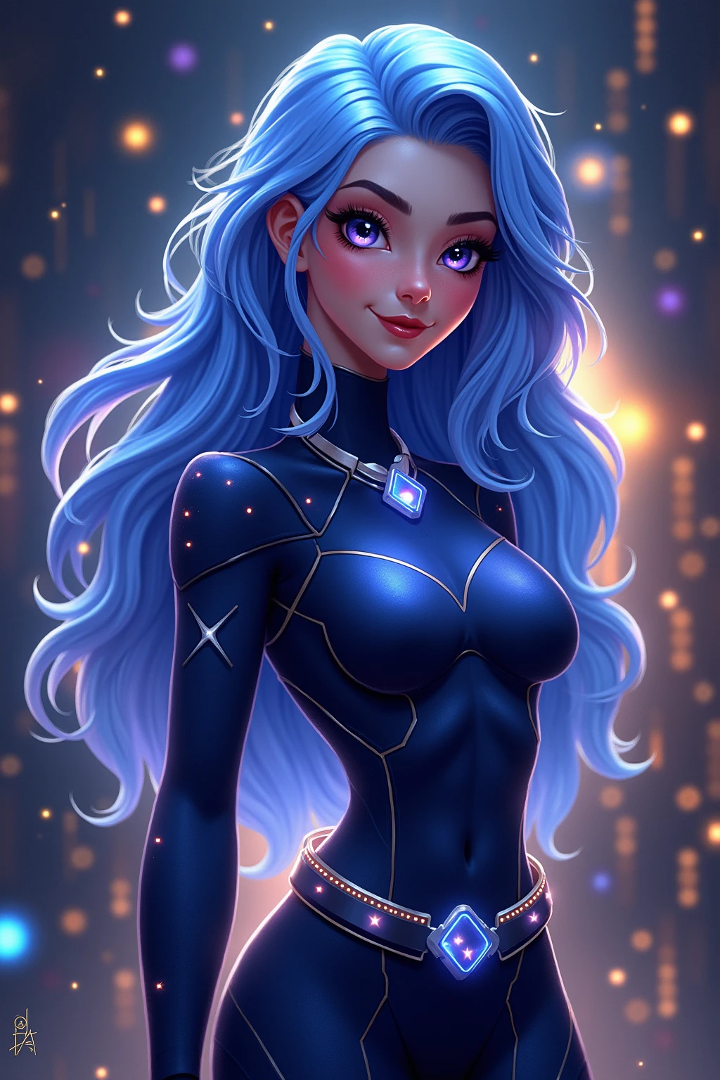 ((Best Quality)), ((Masterpiece)), ((Realistic)) and watercolor drawing of a girl with goth colors. Crotch Angle perspective, laying on her back . She has ((starlight hair)), wears a (black micro-bikini:star motif ) (bare navel) (cameltoe) (long silk open robe) , ((beautiful and aesthetic)), muscular fit body abs, sexy, under-boobs, hot, (star filled sky background) (clear background:1.35), (particles ,firefly, blue glowing):1.3,  perspective, embarrassed smile,  totally blushed, nervous, looking at the viewer, black thong