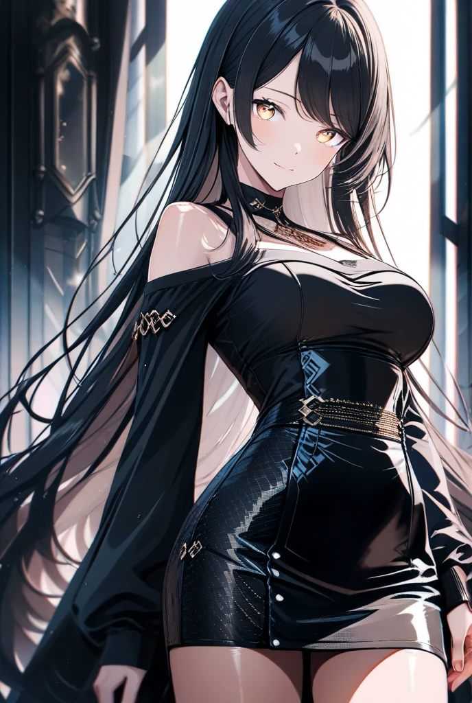 In the heart of the digital realm, a mesmerizing image unfolds, showcasing a full-bodied, 20-year-old chubby wolfwoman, exuding an undeniable allure. Adorning a pleasing skirt that gracefully cascades, the sleeveless top hugs her figure, accentuating her charm. Her long, glossy black ponytail, cascading down to her waist, adds to her captivating appearance.
A soft, dark veil of enchantment and seduction envelops her, filling the image with an ethereal yet tantalizing aura. The veil, delicately translucent