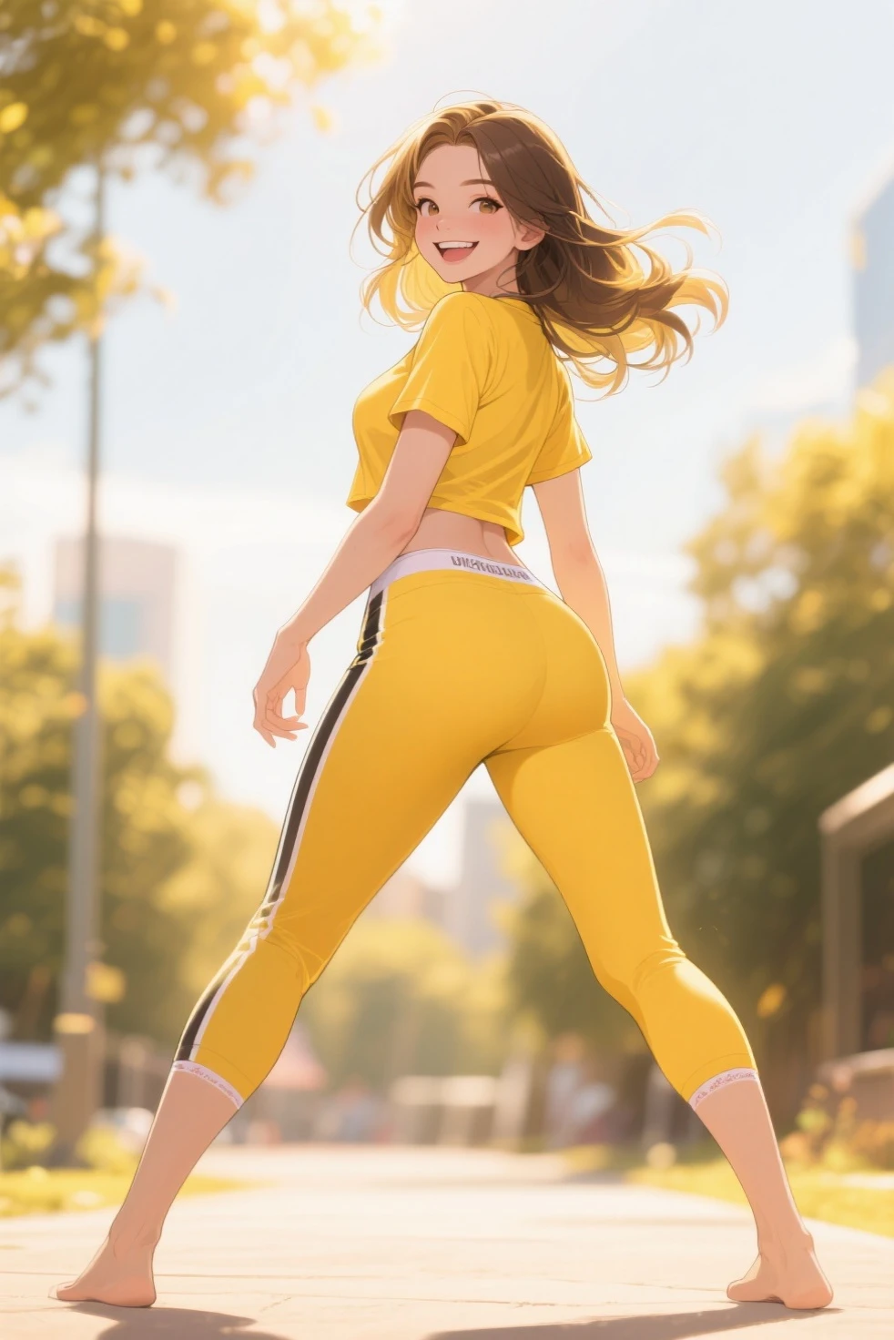 girl, sweat, medium breast, shy, detailed hand, looking at viewer, dynamic shadows, transparent clothes, slight smile