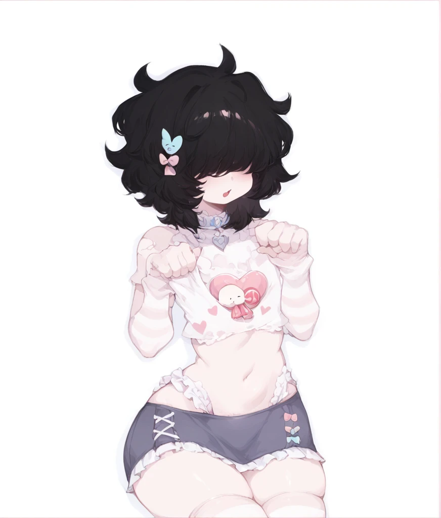 masterpiece, Highest quality, High resolution,Full body Kanao Def, One girl, alone, Purple eyes, Black Hair, Long Hair, blunt bangs, bangs, hair ornaments, bug, butterfly, Side Ponytail, butterfly hair ornaments,
Demon Slayer uniform, Kimetsu no Yaiba,
naked,Small breasts,Flat Chest,Small nipples,Sweat,White steam,White haze