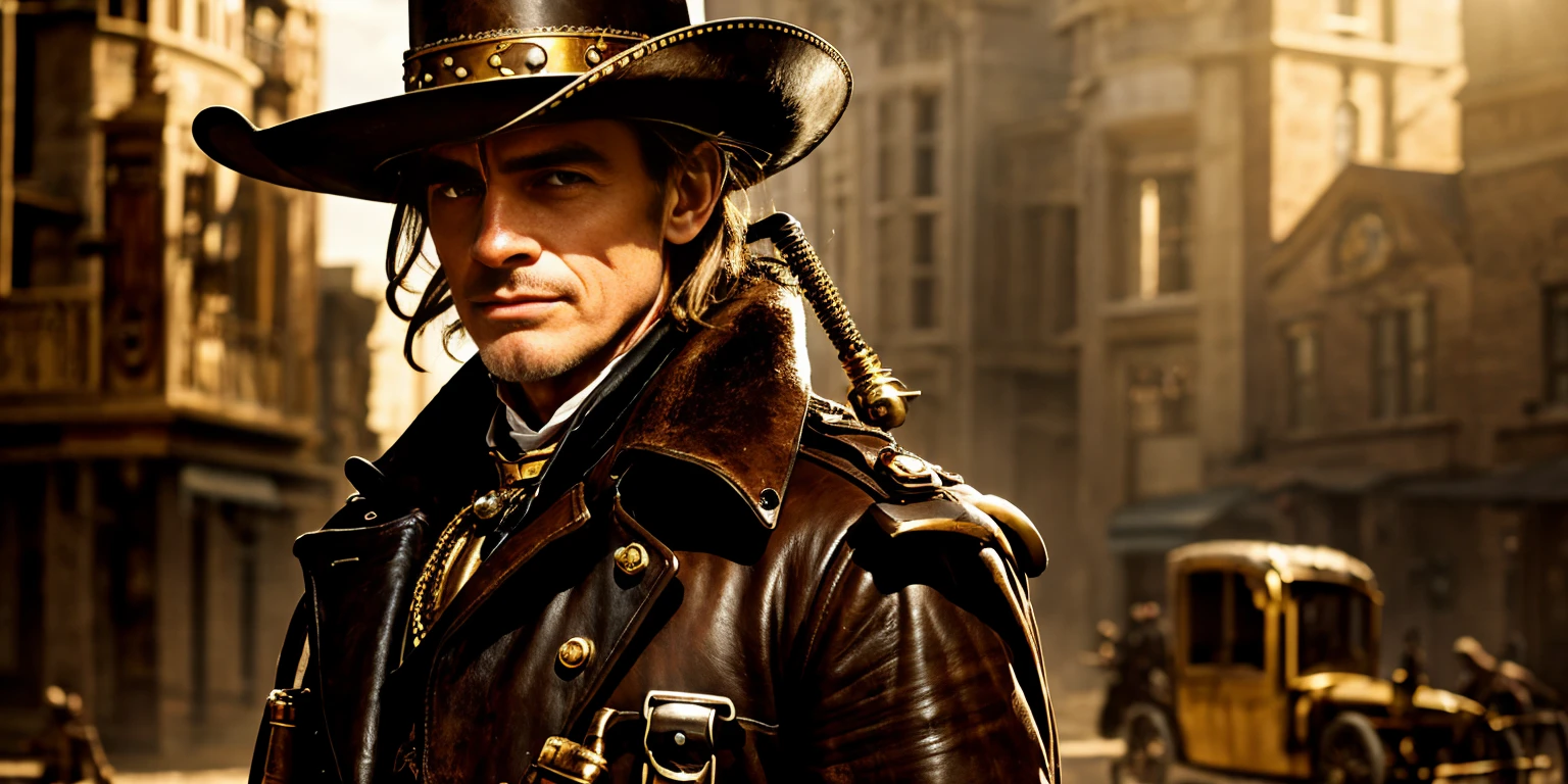 Johnny Depp, pirates, wooden house, stove, ((the musketeer)), ((steampunk)), ((ancient sea map)), (imperfect uneven irregular skin, veins, detailed skin folds pores:1.2), plaid, black cat, potted flowers on the window, full shot body photo of the most beautiful artwork in the world, cloak armor, professional majestic oil painting by Ed Blinkey, Atey Ghailan, Studio Ghibli, by Jeremy Mann, Greg Manchess, Antonio Moro, trending on ArtStation, trending on CGSociety, Intricate, High Detail, Sharp focus, dramatic, photorealistic painting art by midjourney and greg rutkowski