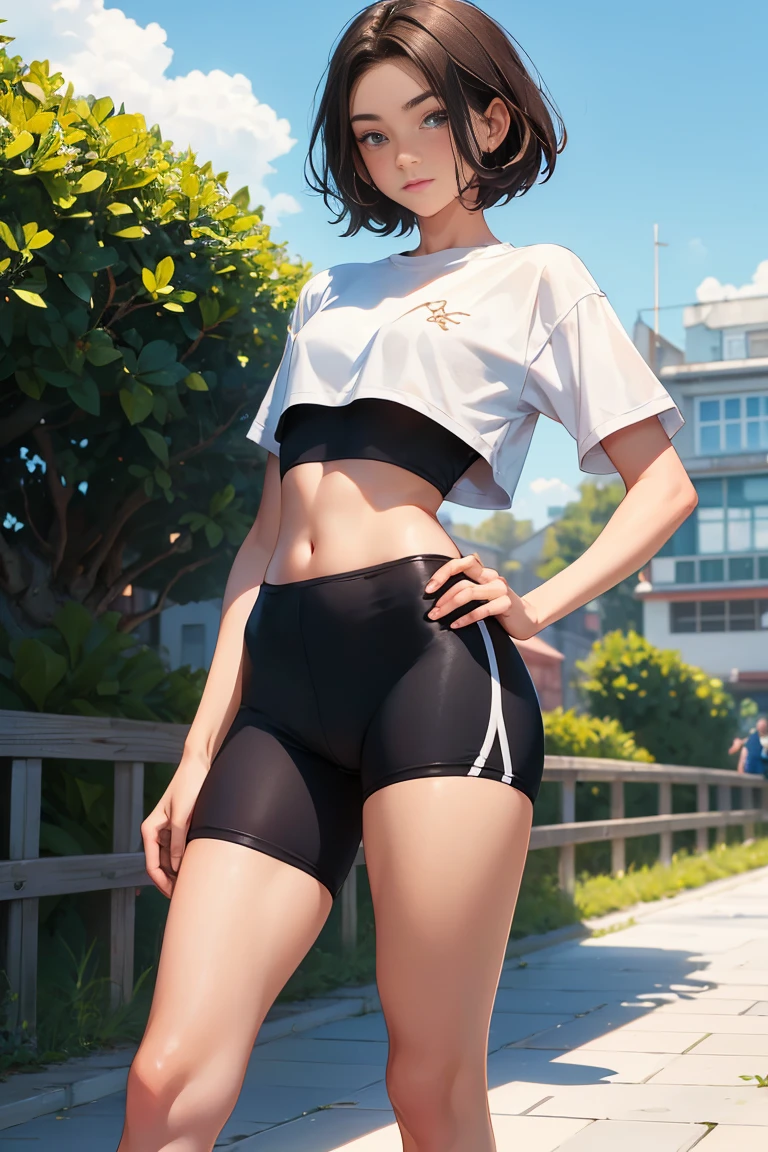 (((masterpiece))), portrait, one beautiful girl with bob cut pale skin, ((dynamic hair)), ((dynamic action pose)), wet hair, (short orange hair), (wet skin), (cat ear), (green eyes), (orange cat tail), ((wet)), ((Wet T-shirt)), (white T-shirt), rain, cloud, summer, (dirty feet), tired look, tiredness, dirt, dirty T-shirt, T-shirt shines through, (sport shorts), (sneakers), model shoot style, freckles, stocking, dynamic hair, perfect body, small breast, highly detailed, more details, cinematic atmosphere, fog, precise correct anatomy, epic scene, artstation, detailed skin, detailed face, detailed eyes, hyperdetailed, intricately detailed art, pose figure, intricate details,dynamic lighting, post-processing, global illumination, detailed and intricate environment, modelshoot style, 8K UHD, concept art, octane render