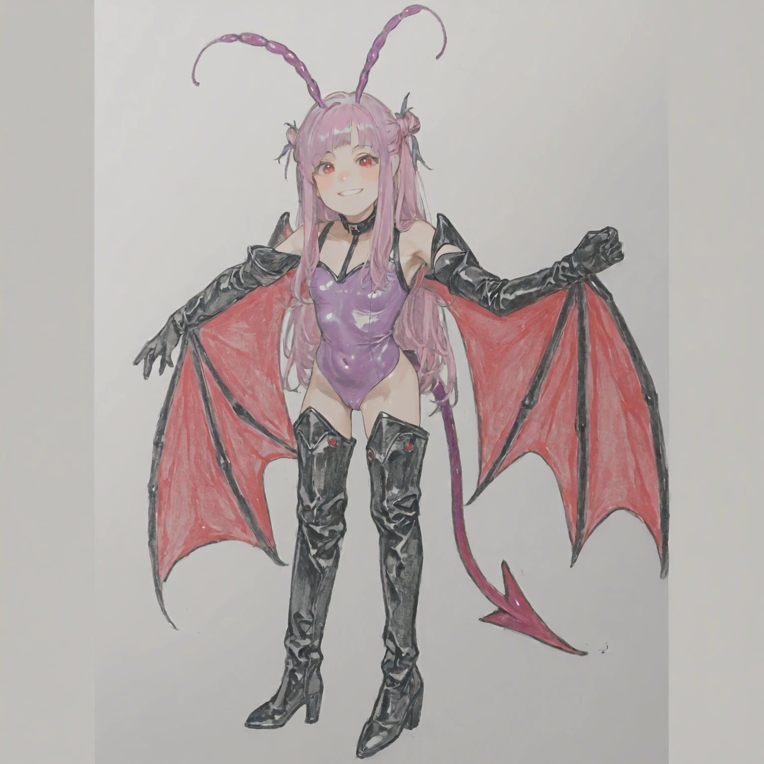 Female Dragon. scorpion element. furryfemale. poison aura. Compound eyes. anime style.