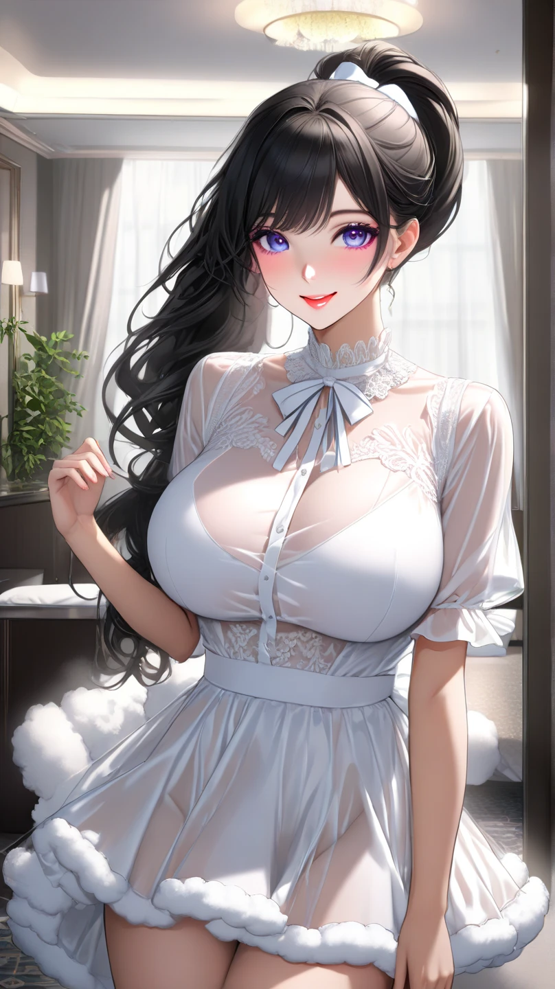 {{{{{3,318 trillion pixels high resolution, vivid filter, nsfw, A girl I thought was still very young showed her panting face and ample breasts so I gave her an aphrodisiac to make her look even sexier and her innocent appearance was tinted with a sexy aura, As she increases the concentration of the aphrodisiac she begins to kneeling straddling her lover and cowgirling, Realistic scenery and lovely nudity Japanese girl in a romantic Cylindrical crystal sparkling herbarium filled with flower oil, She's panting sleepy and pursing her lips just before accepting a cute kiss, unhooking her bra to reveal her nipples and full tits, thicken the lips look pretty, Her fluffy skin and curvy back, Boobs are fluffy and bouncy, Tits that get rounder bigger}}}}}, {{{{{detail of The panting face of a neat and cheerful girl loved by everyone, Her cute nipples and supple legs and romantic panting Inside a sparkling herbarium in female hormones oil depicted in detail, Trapping her in a cylindrical sparkling herbarium and oiling her to make her pretty and sexy, sideboob}}}}},{{{{{The hormones in the sparkling herbarium cause the innocent girl to change rapidly tits swelled up to huge gazongas form two beautiful mountains revealing a tight cleavage, It's too cute and innocent to see her go into her own world panting, magical in a romantic Cylindrical crystal herbarium filled with female hormones, All the sexiness that's amplified inside her makes her panting, Cuteness preserved forever shining in exchange for life from her, her beautiful slender underbust, slender curvy cute waistline, an lewd fetish for lips and necks and waistlines, her clearer nip line from underbust to hips, gloomy straight long ribbon twintails wig, thick vivid lips}}}}},{{Extremely detailed}},{{{{{heroine girl's Sexually unused body with pure and innocent aura}}}}}