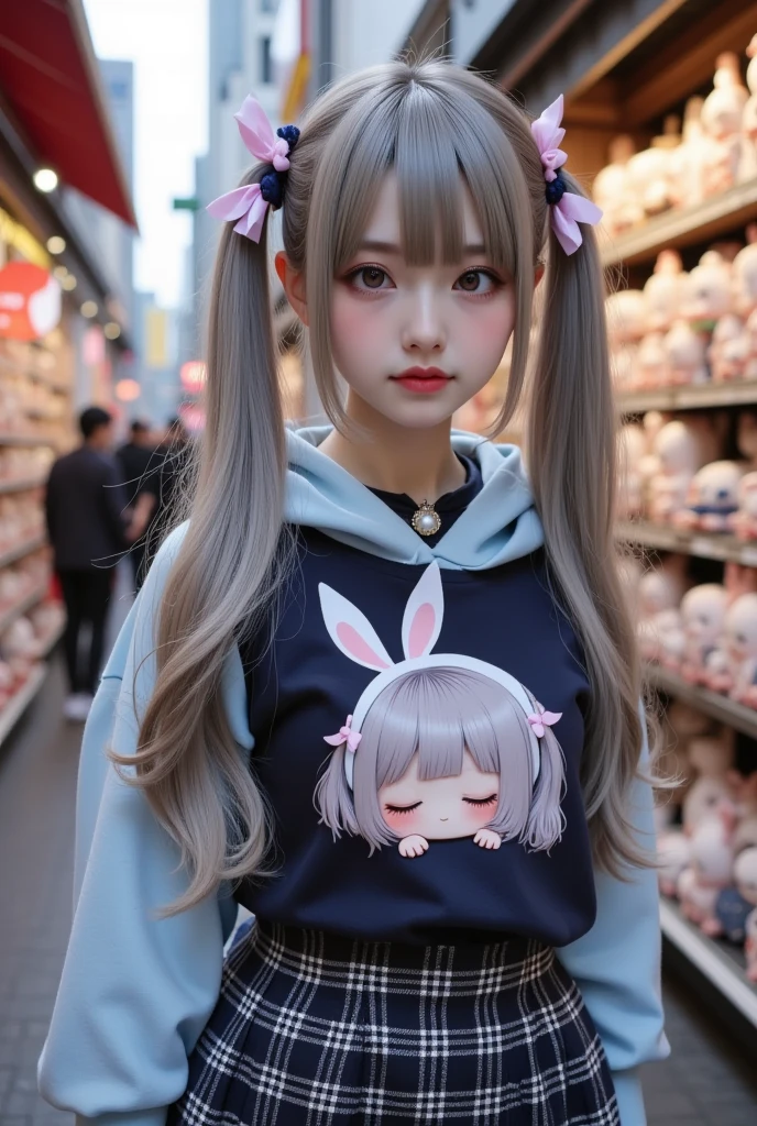 realistic,high resolution,high definition,insanely detailed,absurdres resolution,cat ears hoodie,stunning girl,light jamp,fluttering in the wind,dynamic angle,