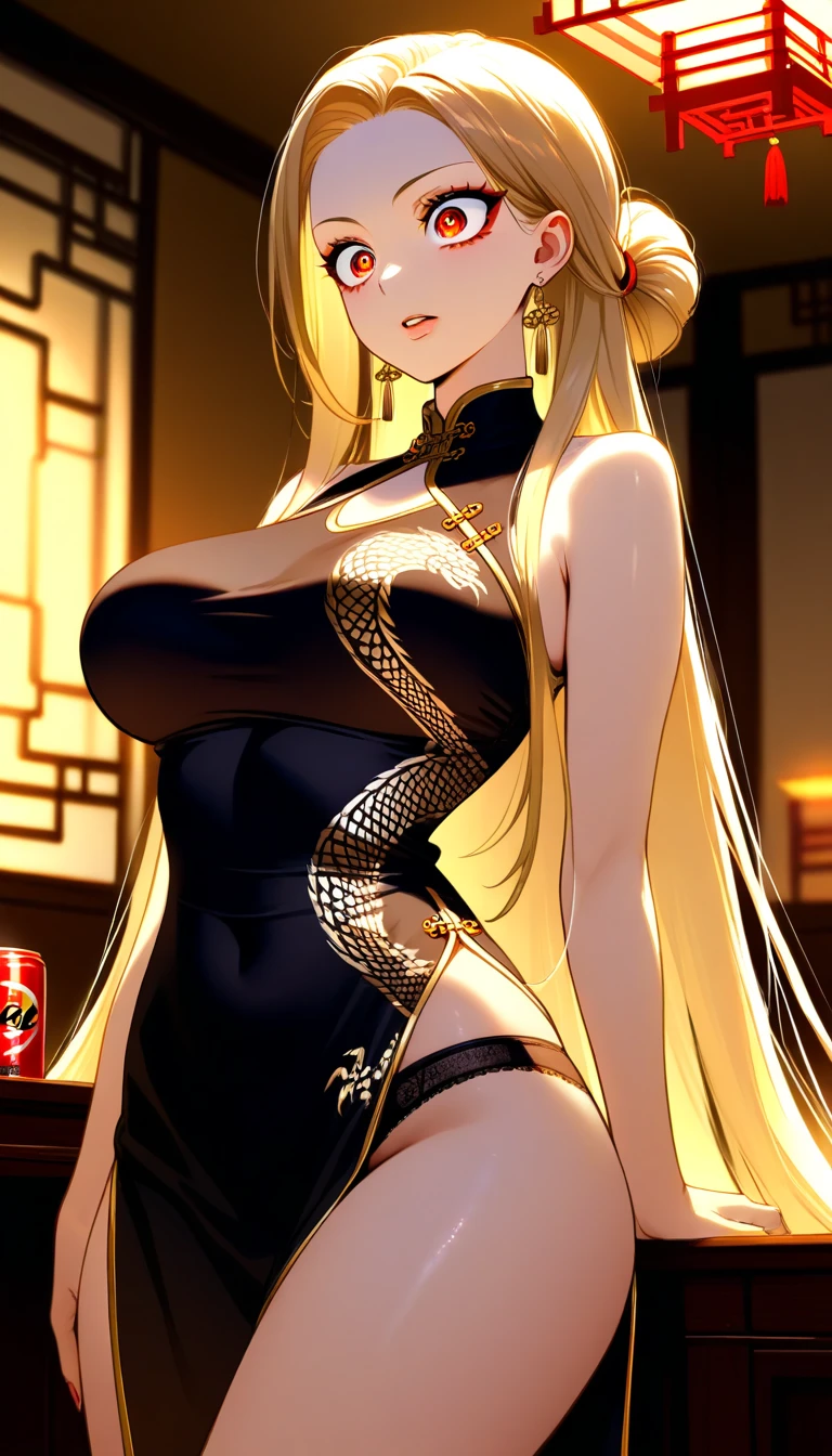 女Elf, Glasses, lace, 彩色long skirt, long skirt, tape, Elf, Japanese animation, game character, middle Ages, (best picture quality,4k,8k,HD,masterpiece:1.2）, Ultra-fine, actual, Chinese Hanfu, Chinese architectural background, red scarf, hair accessories, necklace, jewelry, pretty face, Delicate figure, todorov effect, dark studio, edge lighting, two-tone lighting, （HD皮肤:1.2）, 8k 超HD, SLR camera, soft light, high quality, Lots of lighting, frank, photo, high resolution, 4k, 8k, Vague, Girl in Red,Very sexy milf,Devil figure