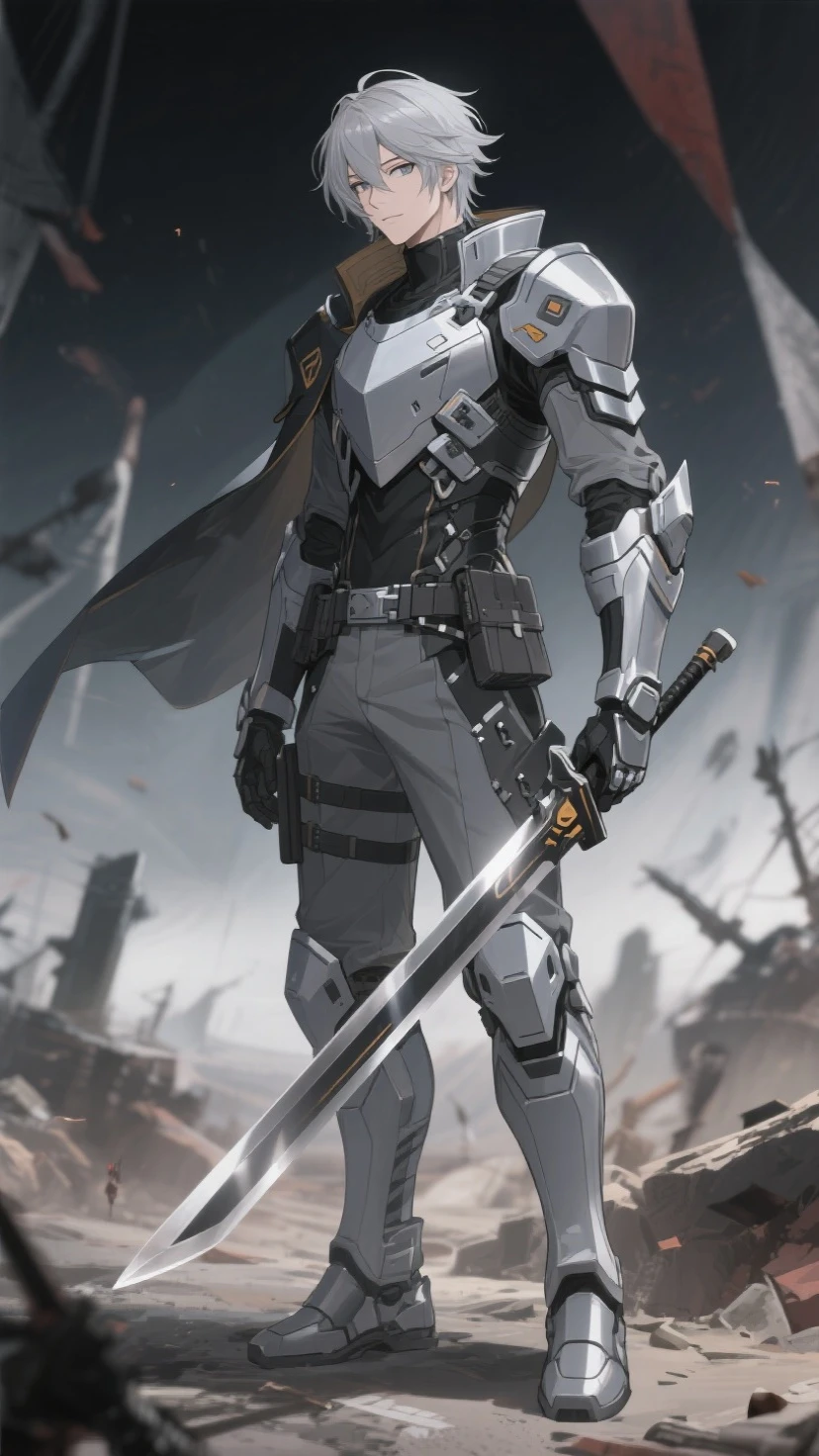 Portrait of the game Tomorrow's Ark Silver Grey