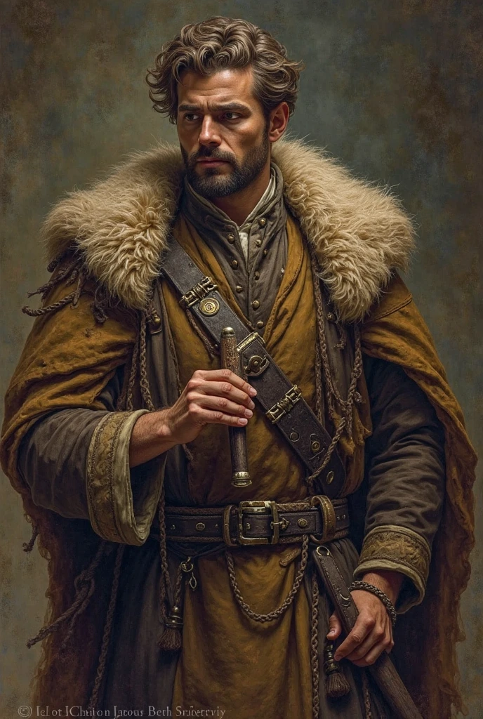 (Best quality,4K,8K,A high resolution,Masterpiece:1.2) cossack, ukrainian, hetman period, black hair, shaved head with cossack bangs, black moustache, ukrainian cossack in hussar armor, high armor detail, best armor, majestic cossack, holding saber, loose clothing with embroidery, single figure, majestic composition, military honor, determination, symbol of courage, will, symbol of freedom, free man with honor