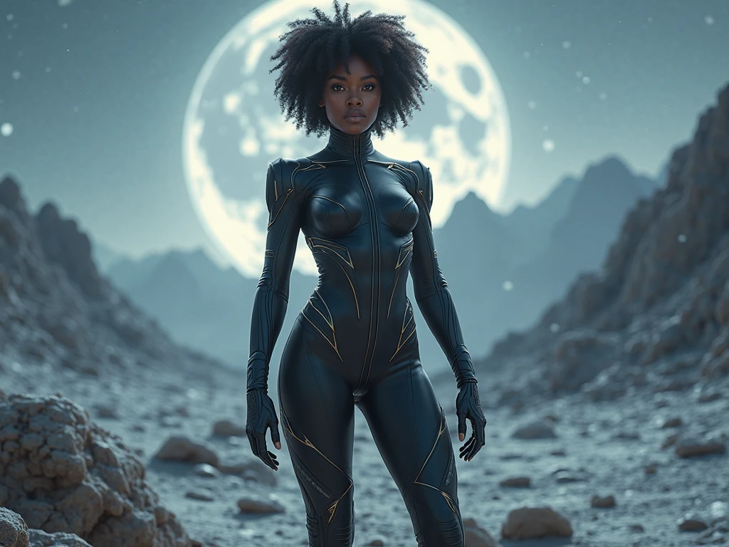 ((Best Quality)), ((Masterpiece)), ((Realistic)), (Detailed), (fotorrealist:1.5), Catwoman, Futuristic, Curly Black Hair (White Suit), Back to Viewer, Armored Lights, Cyber ​​Hats, Dynamic Pose, Post-Apocalyptic, Ruined City Background, Burning Buildings, Sci-Fi, HDR, Ray Tracing, NVIDIA RTX, Ultra High Resolution, Unreal 5, Ground Scattering,
