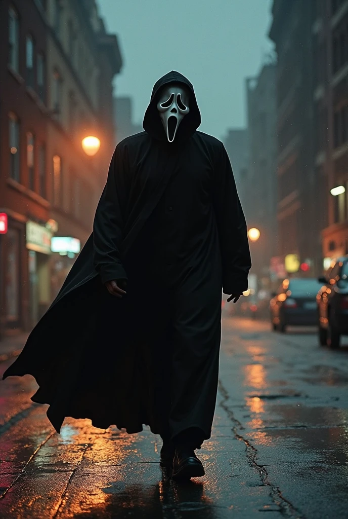 image of dean winchester being ghostface