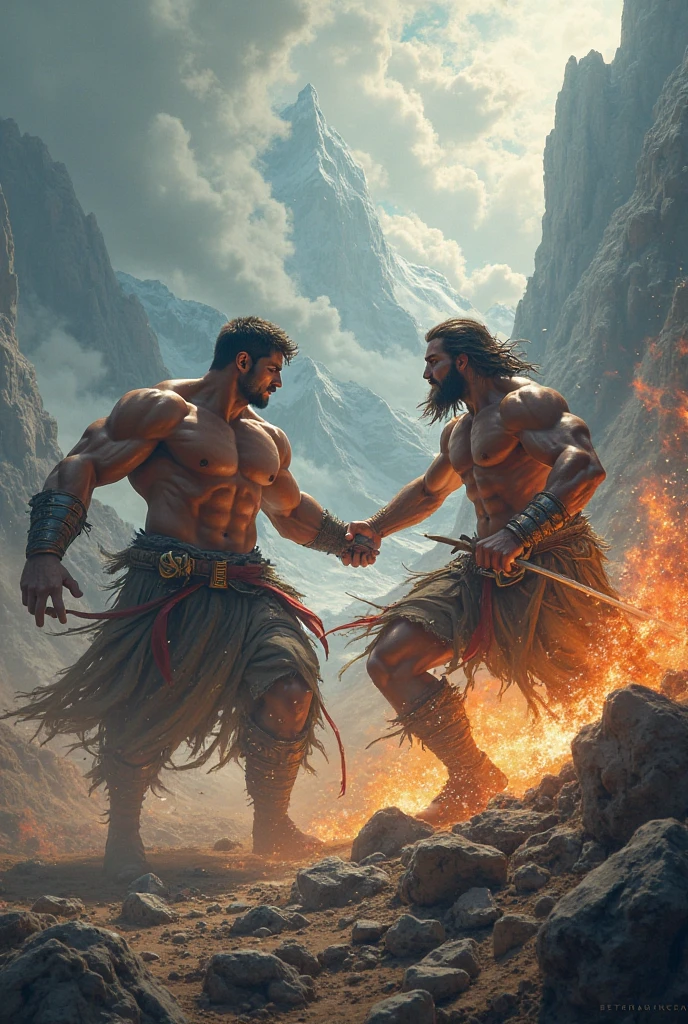 Hercules vs Ares Fight