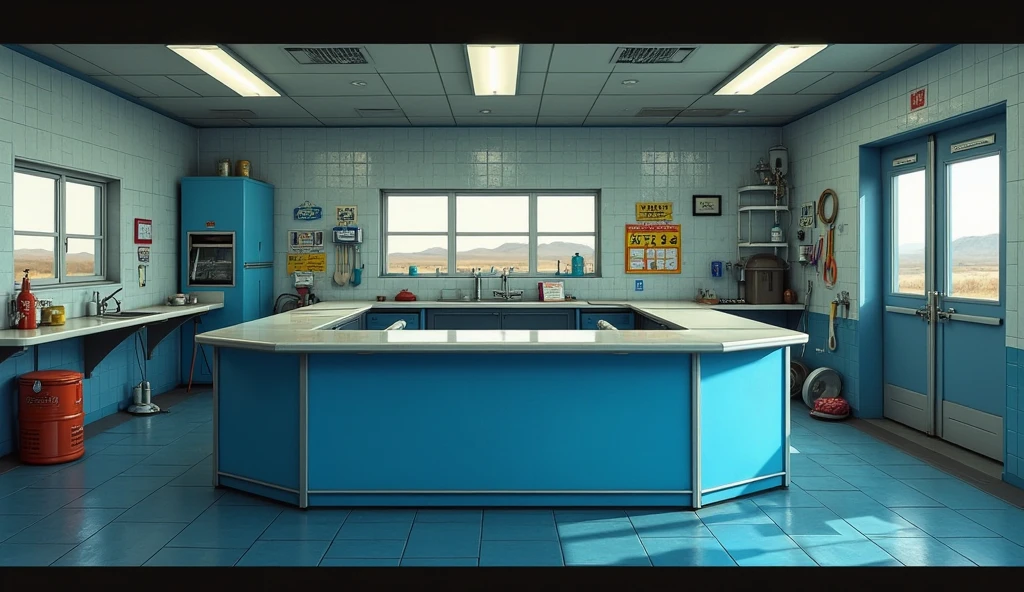 Dirty rooms, retro old sofas, windows, twilight, junk food, jars and cans of cup noodles and drinks littered, garbage cans overflowing. The walls are bare with cables and wiring, only the appliances are futuristic, sparkling dust is flying around the room, HD, 8K, masterpiece, real texture. --auto --s2