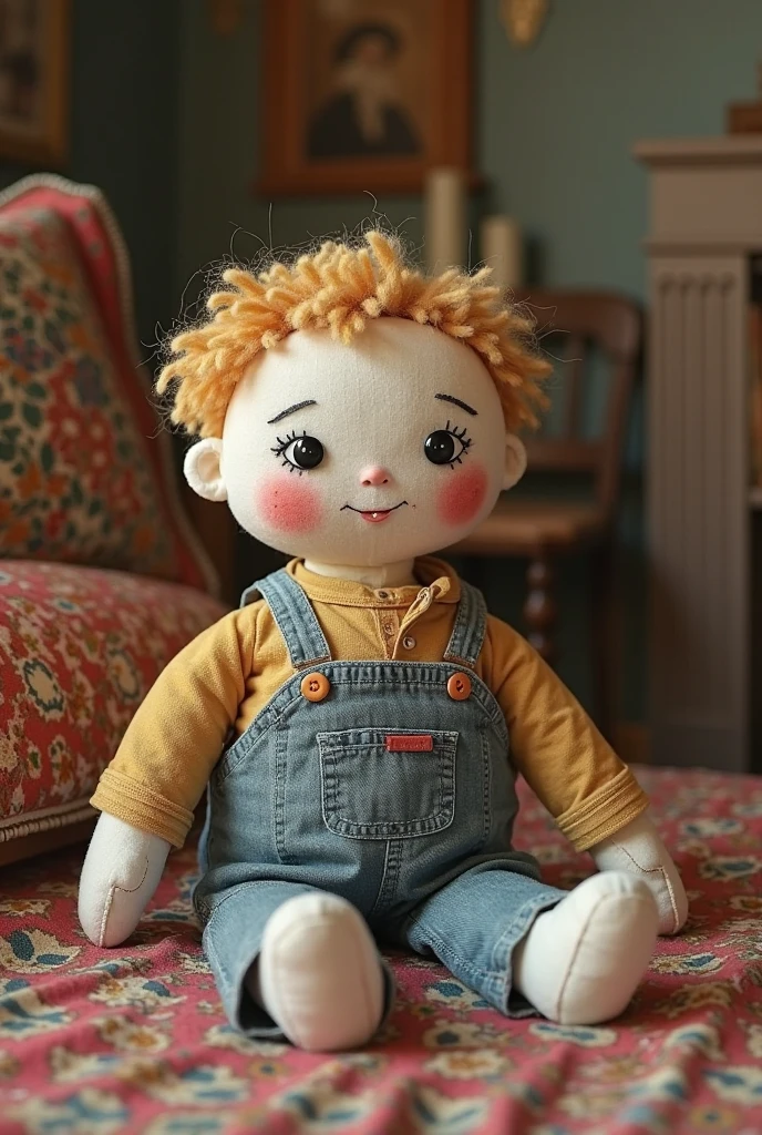 picture of a zwuul chucky doll, sitting on a childrens bed, childrens bedroom, bokeh, very fluffy and cute, cozy secure atmosphere, calm and dim light coming from a lamp, very detailed, ultra realistic, 4k, hdr, picture of a zwuul chucky doll, sitting on a childrens bed, childrens bedroom, bokeh, very fluffy and cute, cozy secure atmosphere, calm and dim light coming from a lamp, very detailed, ultra realistic, 4k, hdr, complex, elegant, highly enhanced, dramatic ambient dynamic, rich deep color, cinematic perfect beautiful composition