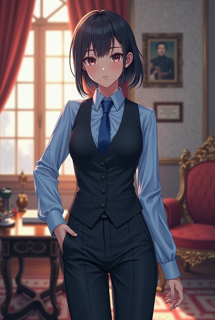 <lora:shinobukochoutest:1>,
masterpiece, best quality, ultra-detailed, Potrait of beautiful ShinobuDB, demon_slayer_uniform, solo, smile, japanese_clothes, haori, closed_mouth, jacket, looking_at_viewer, long_sleeves, belt, black_jacket, uniform, pants, belt_buckle, breasts, buckle, volumetric lighting, best quality, masterpiece, intricate details, tonemapping, sharp focus, hyper detailed, trending on Artstation,