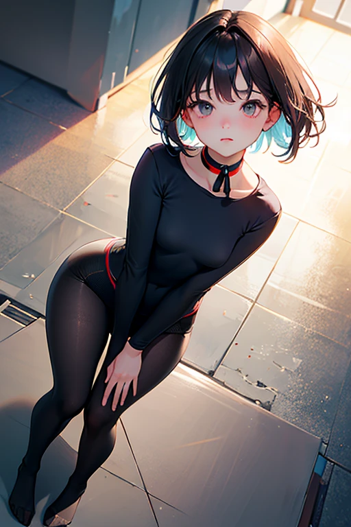 katoumegumi, megumi katou, brown hair, short hair, (brown eyes:1.7), (small breast:1.2),
BREAK leotard, bare legs, boots, bracelets,
BREAK looking at viewer,
BREAK city backdrop,
BREAK (masterpiece:1.2), best quality, high resolution, unity 8k wallpaper, (illustration:0.8), (beautiful detailed eyes:1.6), extremely detailed face, perfect lighting, extremely detailed CG, (perfect hands, perfect anatomy),