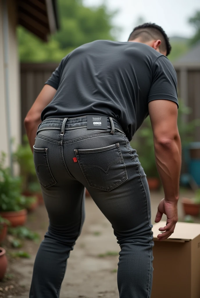 Only plump, chubby, extremely thick thighs, large belly, fat, age 50, 1 chubby man (homem completamente de costa , He is facing away from the viewer only with his back turned,. Pool Scenario, beautiful mansion, Plantas Estilo urban jungle. Dia de sol, magnificent sky, sombras e luz no ambiente . He's bearded. gesturing with hands. gold chain around the neck, rings, clock, 🍼.(wearing a buttoned-open police uniform shirt(leather), police uniform shirt(nypd) , hairy chest, giving off a hint of a horny yet disgusting aura, completing the look with shiny leather riding boots, underwear showing(thong), nice bulge, nicebulge, squatting, view from below, in a men's room, urinals eather pants, leather hat, arm bands, wearing full black leather police uniform and leather police cap, bondade,strap, bondage outfit))), tattooed arms, corpo inteiro tatuado, gesturing with hands towards the viewer).