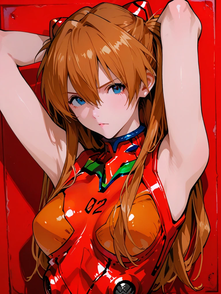 Best quality, masterpiece, high resolution, 1young girl, (Asuka Langley Soryu: 1.1), Asuka Langley Soryu's face, open legs, transparent silk lace lingerie, torn and tight clothes, wet clothes, beautiful and lustful face, red hair ornaments, looking at the audience, blue eyes, blue pupils, confused expressions, provocative expressions, slightly open lips, saliva at the corners of the mouth, lips, long hair, beautiful face, red face, Full body, (wet: 1.3), thighs, small buttocks, realistic, (realistic face: 1.2), (big breasts: 1.1), (thin waist: 1.1), camel toes, camel toes, wet bottoms, lustrous clothes, tindal effect, realism, (reality: 1.5), shadow studio, edge lighting, two-tone lighting, (high detail skin: 1.2), 8k UHD, DSLR, soft light, high quality, volumetric lighting, photo, high resolution 4K, 8k, blurred background