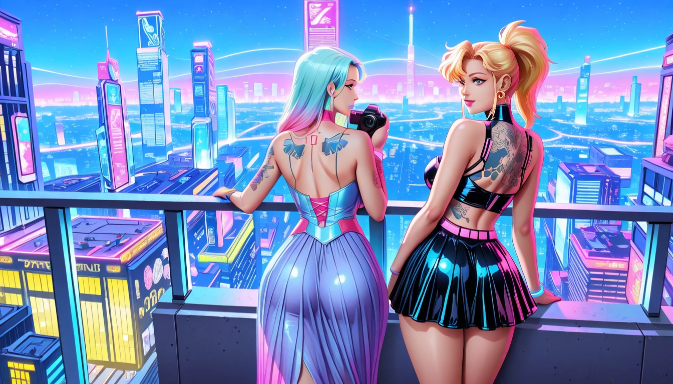 sexy girls in a nightclub 
