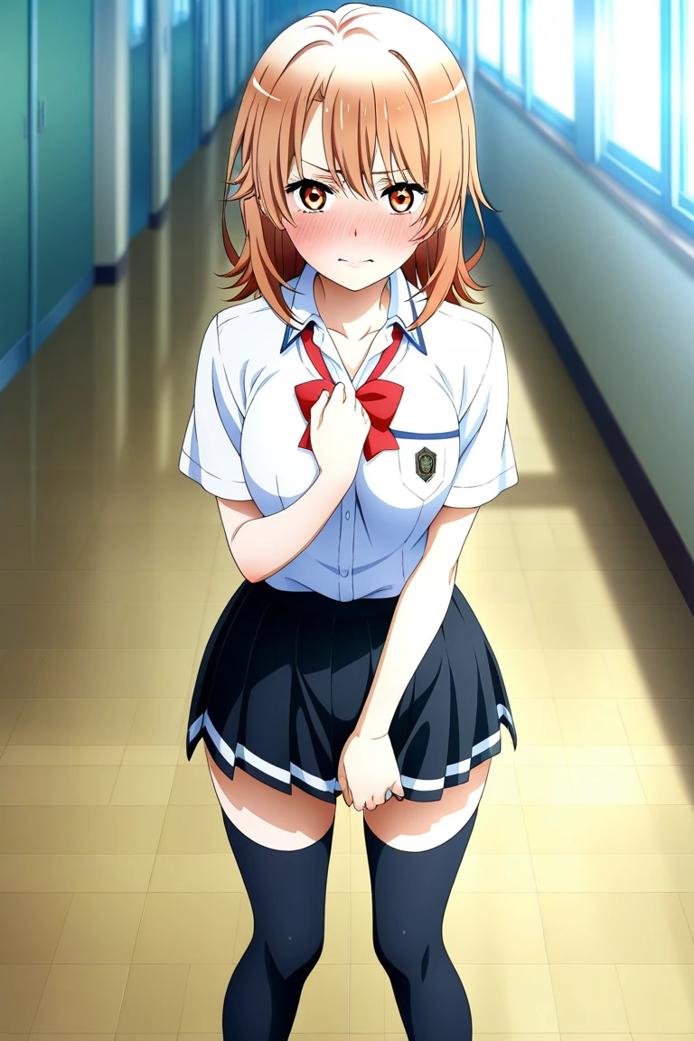 yotsubanakano, <lyco:yotsubanakano-lyco-nochekaiser:1>, 
yotsuba nakano, bangs, short hair, blue eyes, hair between eyes, hair ribbon, hairband, orange hair, green ribbon, <lora:talkmouth_I_v100:1>, smile,
BREAK skirt, shirt, bow, ribbon, school uniform, white shirt, short sleeves, pleated skirt, shoes, socks, collared shirt, miniskirt, bowtie, black footwear, kneehighs, green skirt, black socks, loafers, green bow, sweater vest, green ribbon,
BREAK looking at viewer,
BREAK indoors, classroom,
BREAK <lyco:GoodHands-beta2:1>, (masterpiece:1.2), best quality, high resolution, unity 8k wallpaper, (illustration:0.8), (beautiful detailed eyes:1.6), extremely detailed face, perfect lighting, extremely detailed CG, (perfect hands, perfect anatomy),