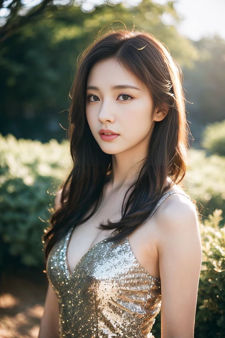 When I Drool _v1.0, (Focus: 1.5), (Focus:1.2), Light Solution, attractive young woman, (pretty face:1.1), detailed eyes, Sweet lips, ( natural makeup :0.85), (medium:1.0), ( petite figures :1.2), wear (Sparkling Dress:1.2) In one (:1.2). ( in a moody light:1.2), depth of field, Bokeh, 4K, High dynamic range. In the past (James C.. Christensen:1.2| Jeremy Lipkin :1.1).