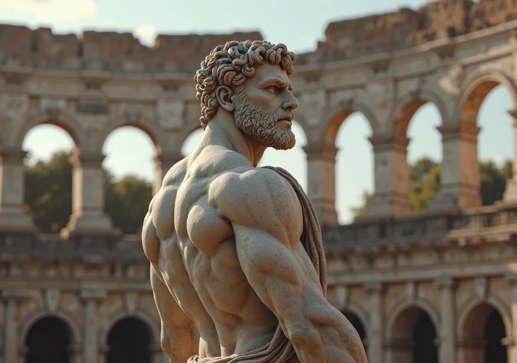 A strong man holding the tower of Pisa for n
Do not fall