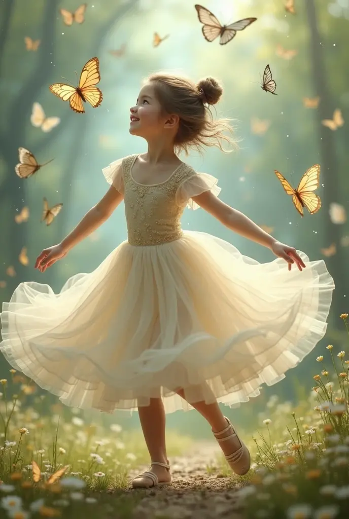 1 Girl singing in the air