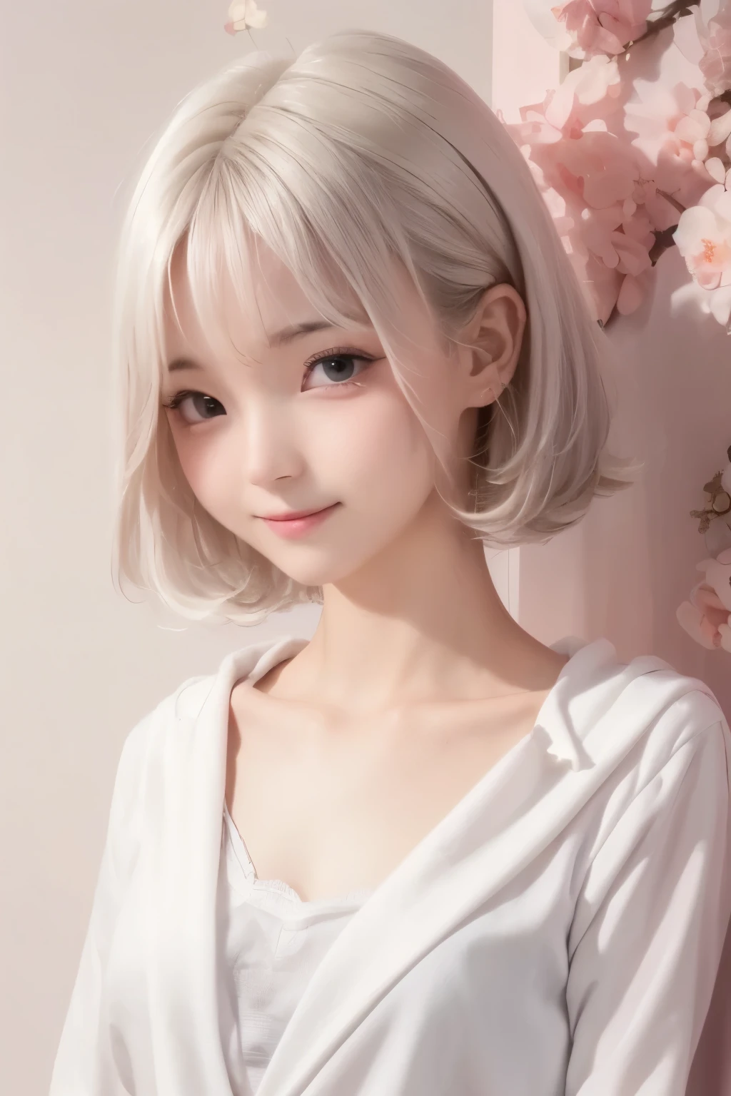 headband top, Bony body, Extra Short Hair, Side Lock - Hair, smile, 1 girl on break day)), Ultra High Definition, (Genuine: 1.4), RAW photos , Highest Quality, (photoGenuineistic), concentrated ,Soft light,(()),((Japanese)),(((young face))),(surface),(depth of field),masterpiece,(PhotoGenuine),female,bungs,(1 Beautiful Girl),Placing Arms Behind the Head, under the arm,smooth under the arm,Thin fabric clothing,thin lace knit costume,thin see-through costume,((small breasts with a tappy feel)),((Nipples visible)),((pale pink nipples visible)),((High precision photographic image)),
