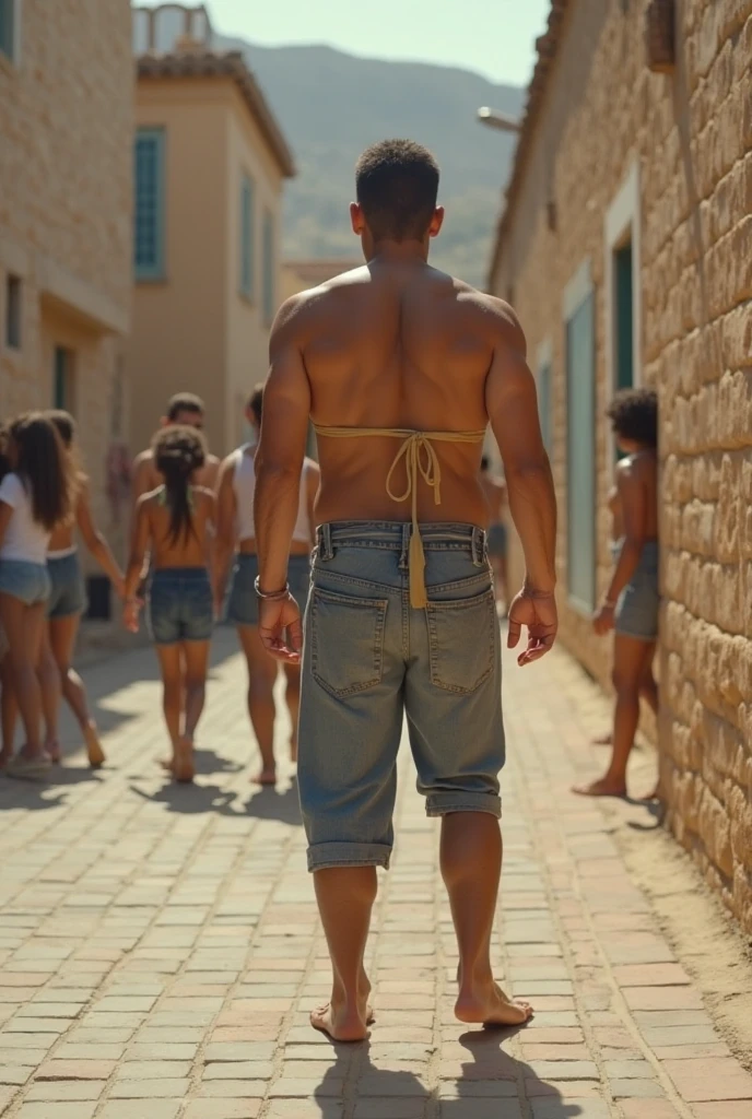 Neymar showing his ass to the poor