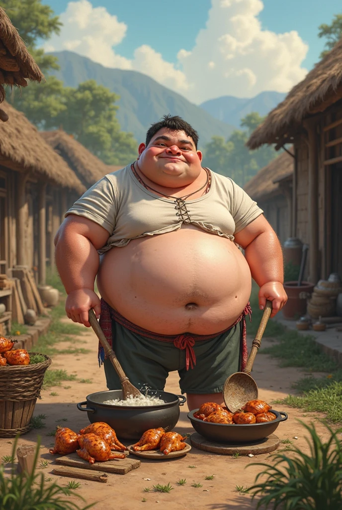 Iron Chef: Quest for an Iron Legend, Slightly fat, super chubby, Very chubby, pearl necklace, Nose ring, Nipple ring, Anklets, Thick lips, black skin, Crystal heels, leather whip, smooth bald head, The expression is pompous, (full body1:1), Slightly fat, elegant pose, smooth bald head, (((((bald))))), braided ponytail, eye patch, mole under the eye, makeup, seductive smile, chiaroscuro, close-up, cowboy shot, masterpiece, accurate, high detail, high quality, high resolution, anatomically correct, accurate (((fully naked))) (((nsfw)))