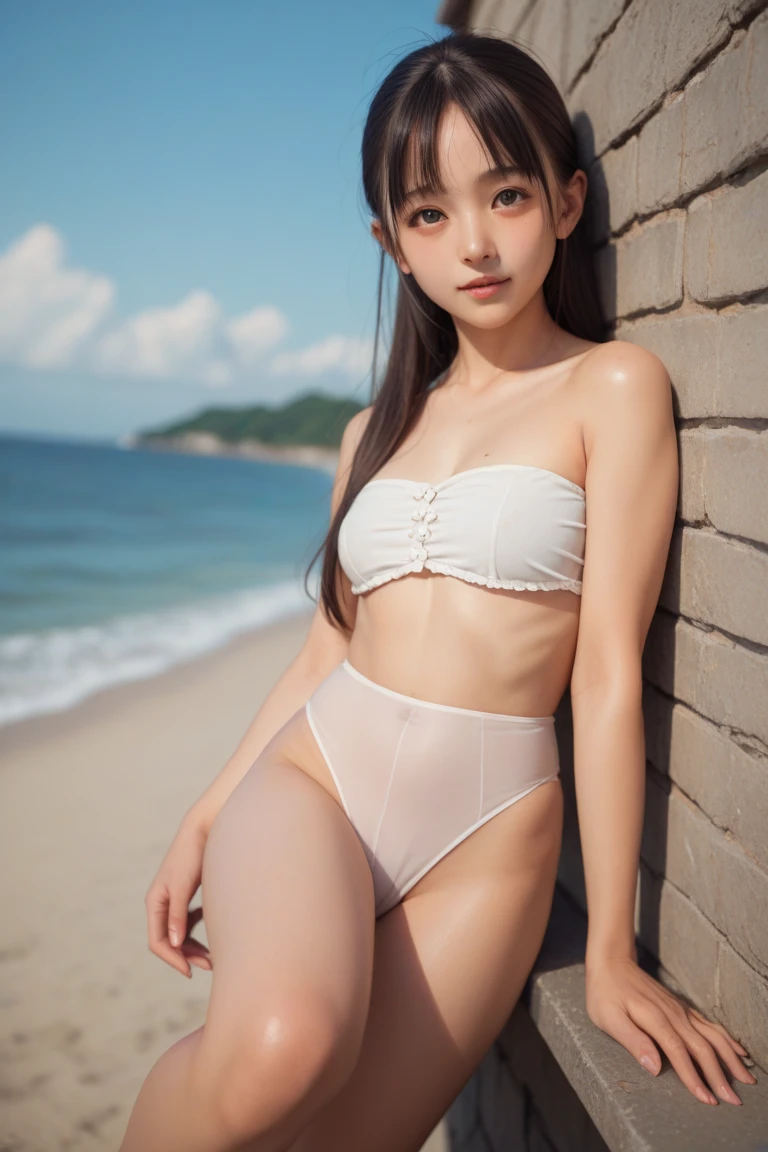 Two loli Japan girls in bikinis posing sensually on the beach in midsummer, sweaty 4k, pubic hair, areolas, back, ass, (((2 loli Japan girls straddling a young man: 1.4))), sweaty 4k, (loli girl eating bananas: 1.0), short hair, baby face, smile, laugh, open mouth, open mouth, (translucent body, smooth translucent white skin: 1.6),, Otpipe Lo Potion, Lolita Japan, Little girl lying in the sea, Duck mouth, Sensual pose, legs wide open, smile, sexy loli Japan model, loli Japan model, cute bikini, two loli Japan girls, realistic young gravure idol, cute core, wet swimsuit, Japan model, loli japan girl, young and cute gravure idol, tight bikini, sling bikini, Swimsuit, Young Sensual Gravure Idol, Loli Japan Bikini Model, (Shallow Focus: 1.4), (Sharp Focus: 1.4), ((Girl's Areola, Transparent Nipple Silhouette: 1.6)), ((Girl's pubic hair, Pubic Hair Ultra Detailed Clear Silhouette: 1.6)), ((A girl has her breasts grabbed by a boy: 1.6)), (Girl with open vaginal opening:1.6)
