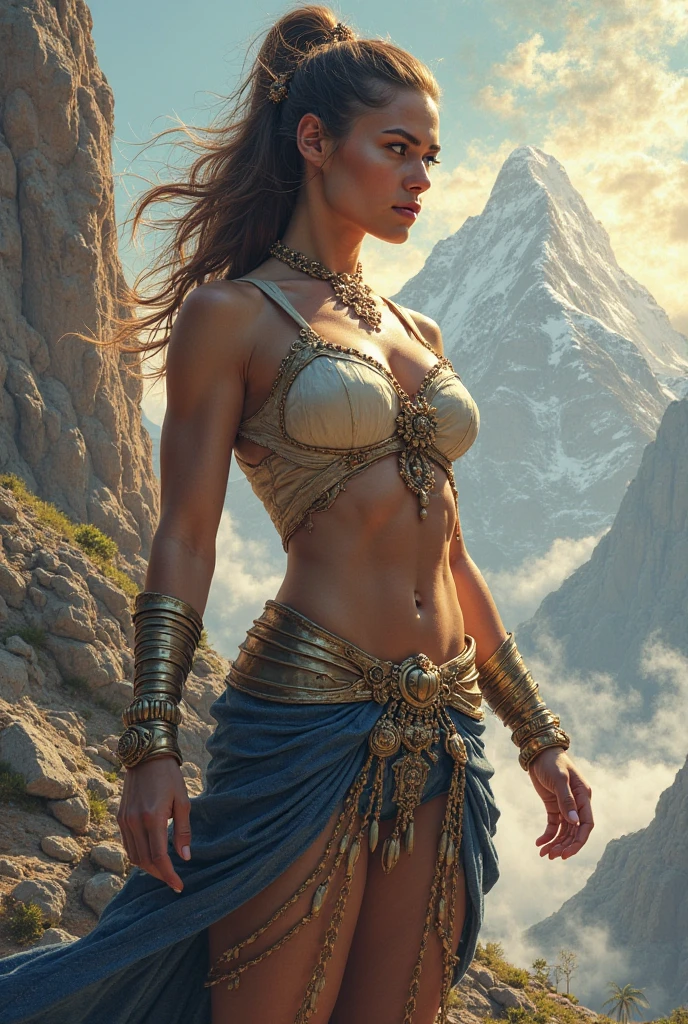 Epic hot girl, wallpaper