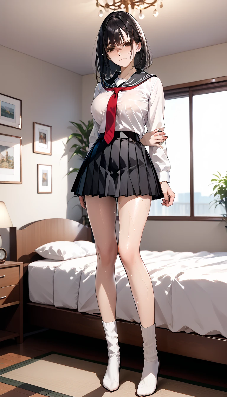 (best quality, 8k, highres, photorealistic:2.0), (solo, one girl:2.0),(1 person photo:2.0),(lighting: strong),(lighting: front),(very muscular woman:1.9),(whole body muscular woman:1.9),(bodybuilder woman:1.5),(amazing abdominal muscles:1.7),(shiny skin:1.5),(light brown hair color:2.0),(woman with long straight hair:1.5),(Bend your legs and open your thighs:2.0),(Wearing y pan7),(wearing tiny panties:2.y faced girl:1.5),ultimate beautiful Japanese girl, Blush brown makeup , dark eye makeup ,pink lipstick,(big beady eyes girl:1.5),(cool beauty women:1.5),(very dignified),(Navel is visible),(A girl who enjoys showing her panties to her vi.0),(very soft looking breasts:1.3),(The erotica very elegant wom,(Intense sex appeal of young women:1.5),(she stes a sexually bold pose:1.3),(stare at the vie,(protruding pubic hair:1.2),(pussy is covered in pubic hair),(look at the viewth blank eyes:1.6),(Her body is super erotic:1.5),(Truly a goddess of beauty),(woman who maktic temptations:1.8),(her body is excited:1.3),(Unable toin sexual excitement),(she has a strong sexual desire:1.5),(sexually ted woman:1.5),(She shows off her amaody),(sches an amazim),(big ass girl),(showing off panties),(her body is amazingly curvaceous),(she seeks ped pleasure),ve abnormal sexual tend,(Wearing erotic blouse:1.5)
