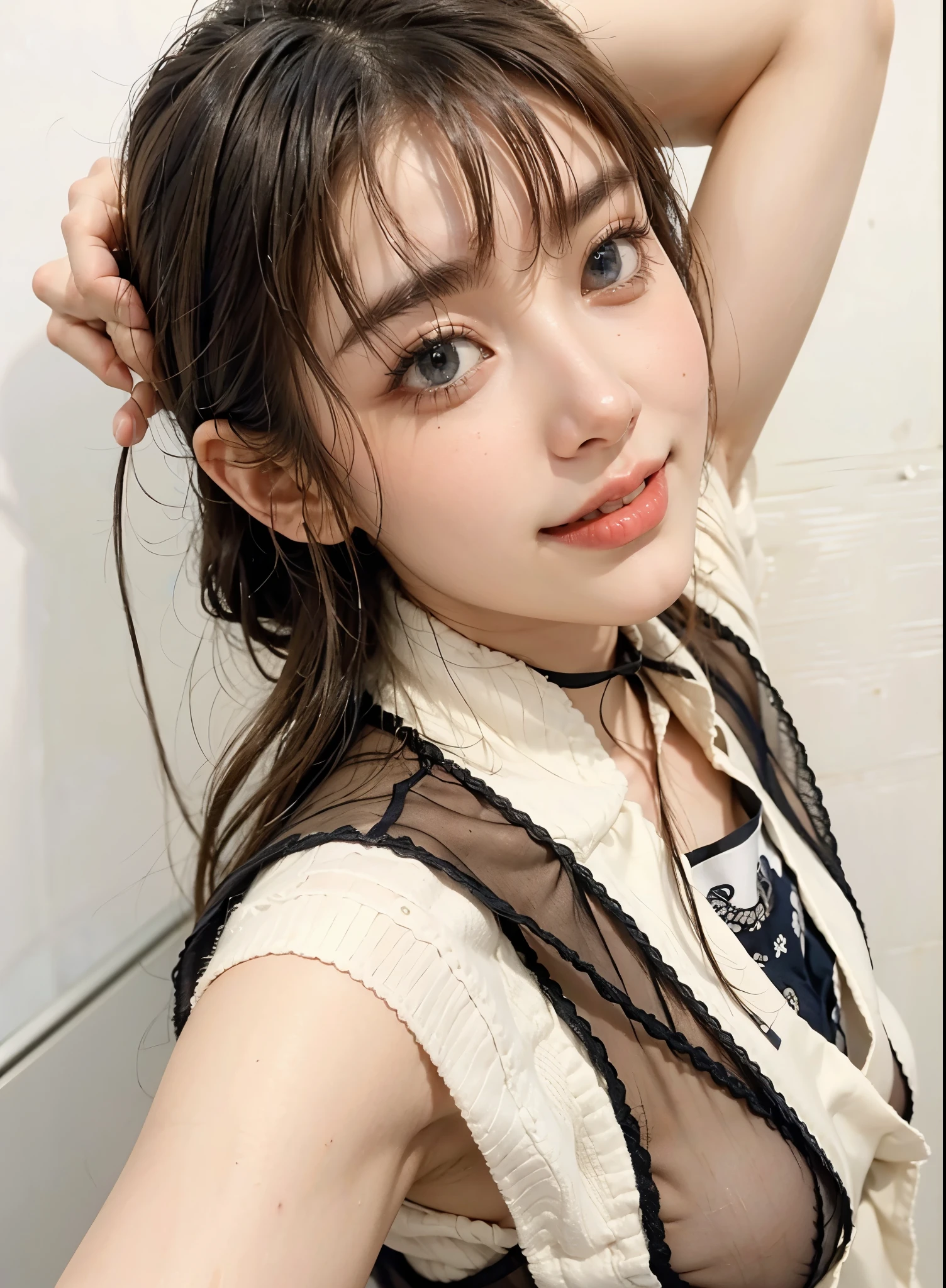 Black Hair、Beautiful breasts