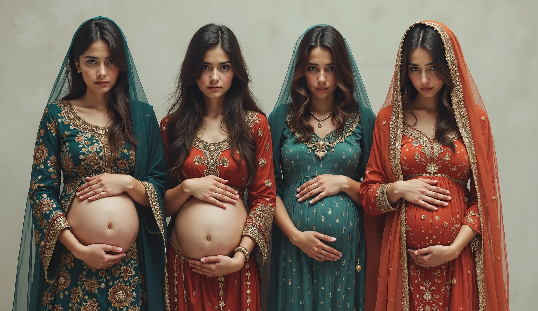 Muslim woman pregnant in Arab country Pregnant Ukrainian woman Pregnant Turkish woman pregnant german woman  