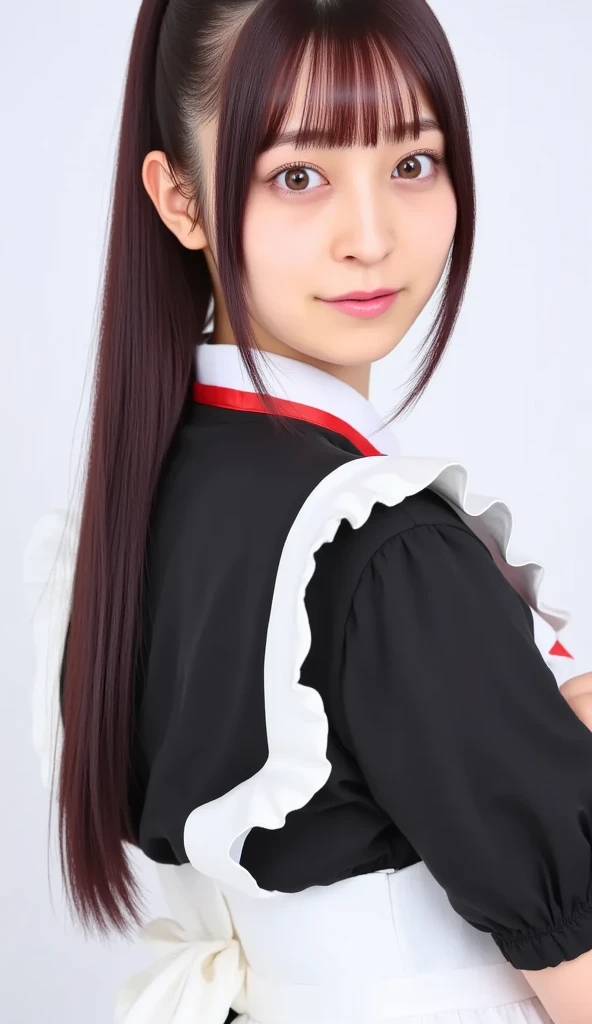 Silky Smooth Hair 、 his hairstyle is straight 、long hair that reaches t ...